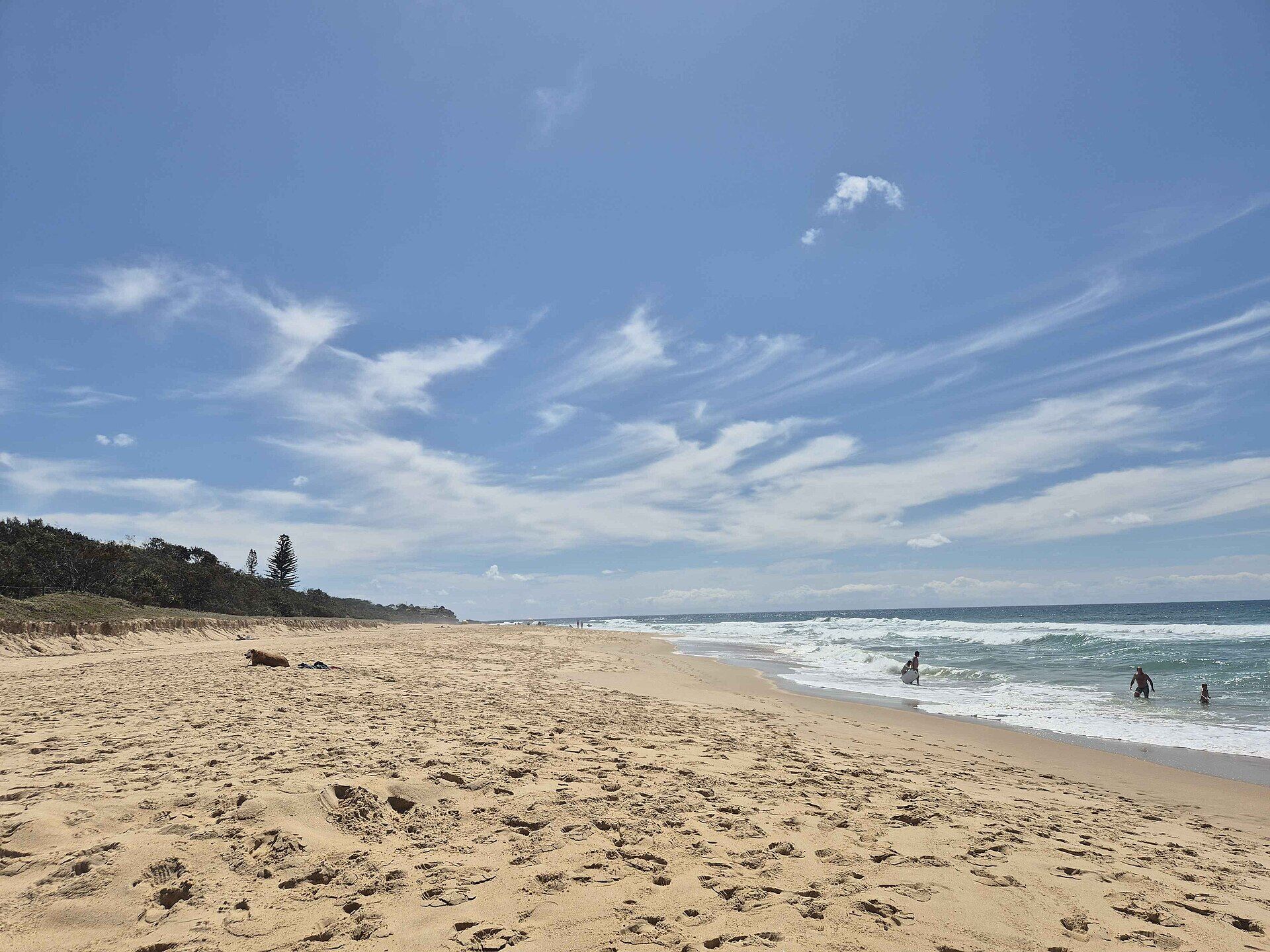 Yaroomba Beach under a clear sky