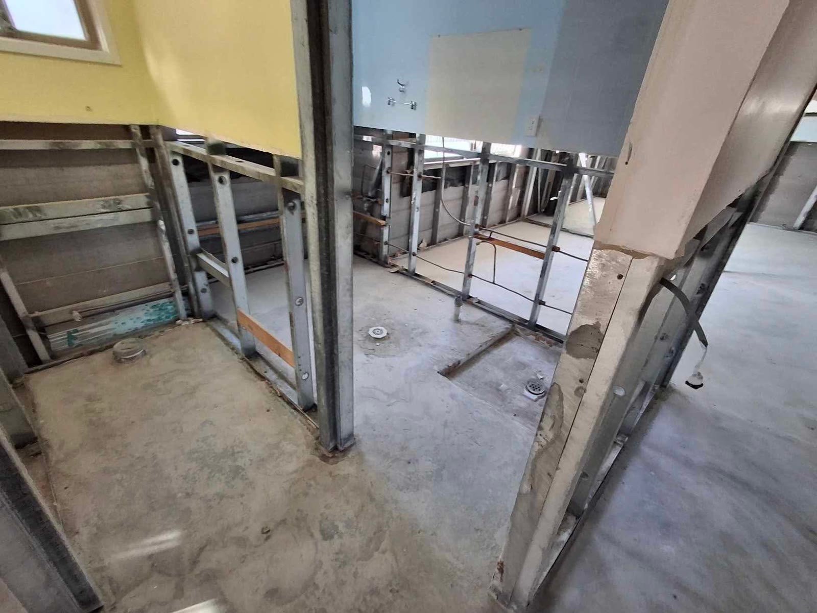 Wet-area wall strip-out — mould remediation and strip-out Sunshine Coast for homeowners, insurance builders and insurers