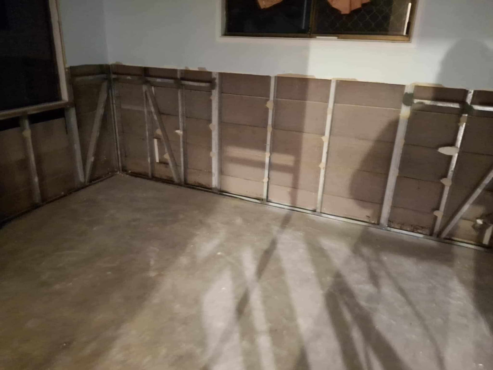 Room strip-out — timber frame — mould remediation and strip-out Gold Coast for homeowners, insurance builders and insurers