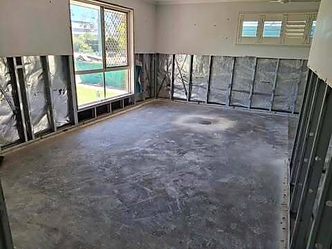 Whole-room strip-out — mould remediation and strip-out Sunshine Coast for homeowners, insurance builders and insurers